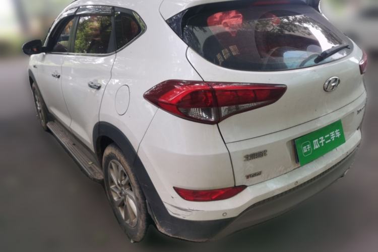 Used Hyundai Tucson 2018 1.6T Dual-Clutch Two-Wheel Drive 15th Anniversary Special Edition Rear Left 45 Deg