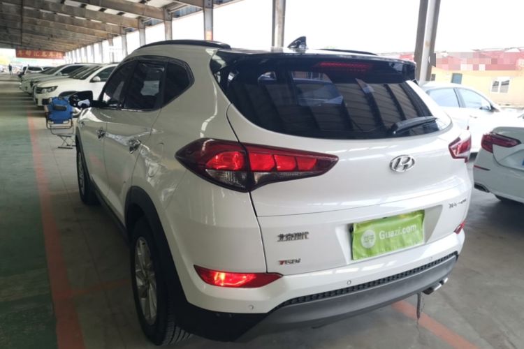 Used Hyundai Tucson 2018 1.6T Dual-Clutch Two-Wheel Drive 15th Anniversary Special Edition Rear Left 45 Deg