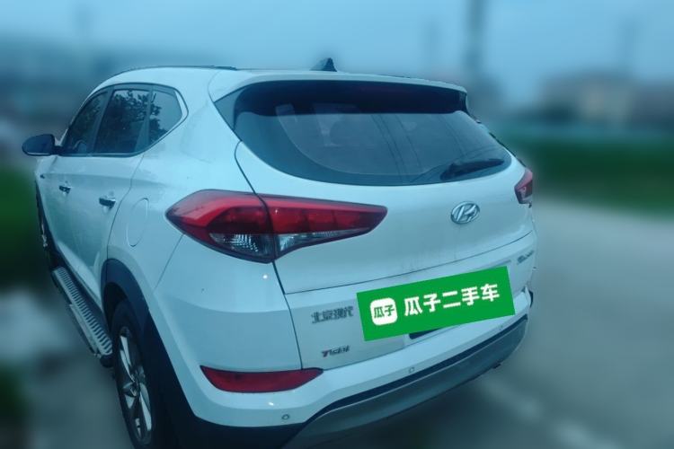 Used Hyundai Tucson 2018 1.6T Dual-Clutch Two-Wheel Drive 15th Anniversary Special Edition Rear Left 45 Deg