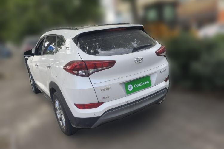 Used Hyundai Tucson 2018 1.6T Dual-Clutch Two-Wheel Drive 15th Anniversary Special Edition Rear Left 45 Deg