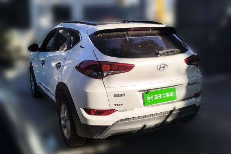 Used Hyundai Tucson 2018 1.6T Dual-Clutch Two-Wheel Drive 15th Anniversary Special Edition Rear Left 45 Deg