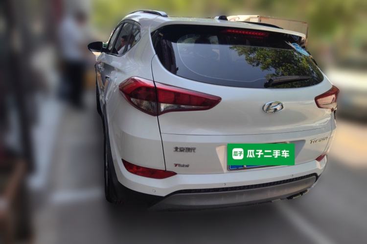 Used Hyundai Tucson 2018 1.6T Dual-Clutch Two-Wheel Drive 15th Anniversary Special Edition Rear Left 45 Deg