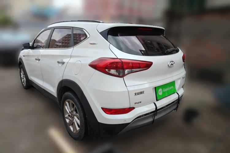 Used Hyundai Tucson 2018 1.6T Dual-Clutch Two-Wheel Drive 15th Anniversary Special Edition Rear Left 45 Deg