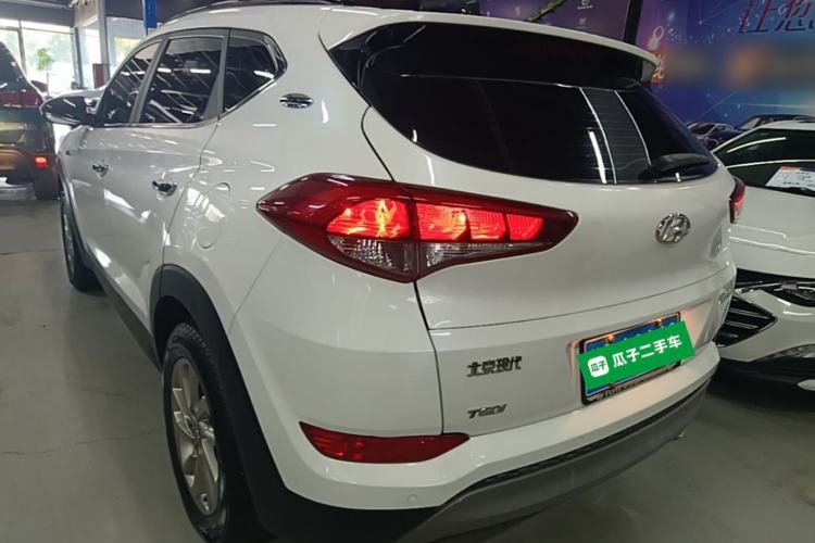 Used Hyundai Tucson 2018 1.6T Dual-Clutch Two-Wheel Drive 15th Anniversary Special Edition Rear Left 45 Deg