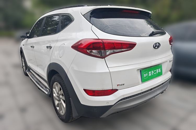 Used Hyundai Tucson 2018 1.6T Dual-Clutch Two-Wheel Drive 15th Anniversary Special Edition Rear Left 45 Deg