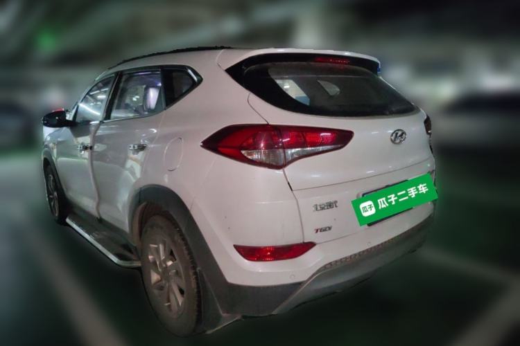 Used Hyundai Tucson 2018 1.6T Dual-Clutch Two-Wheel Drive 15th Anniversary Special Edition Rear Left 45 Deg