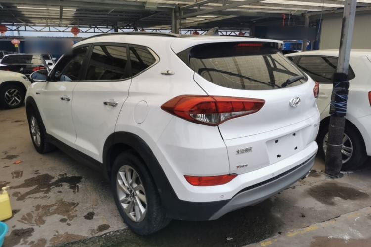 Used Hyundai Tucson 2018 1.6T Dual-Clutch Two-Wheel Drive 15th Anniversary Special Edition Rear Left 45 Deg