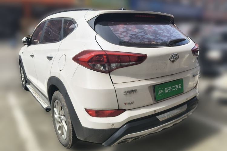 Used Hyundai Tucson 2018 1.6T Dual-Clutch Two-Wheel Drive 15th Anniversary Special Edition Rear Left 45 Deg