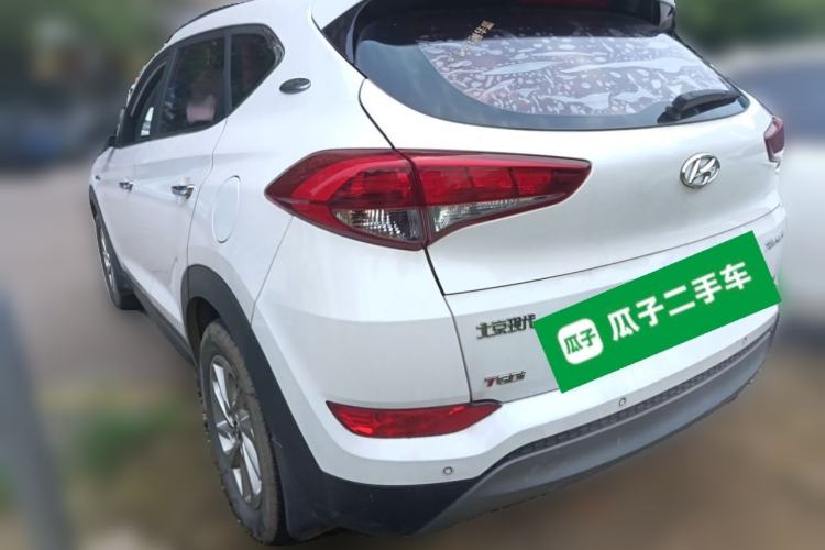 Used Hyundai Tucson 2018 1.6T Dual-Clutch Two-Wheel Drive 15th Anniversary Special Edition Rear Left 45 Deg