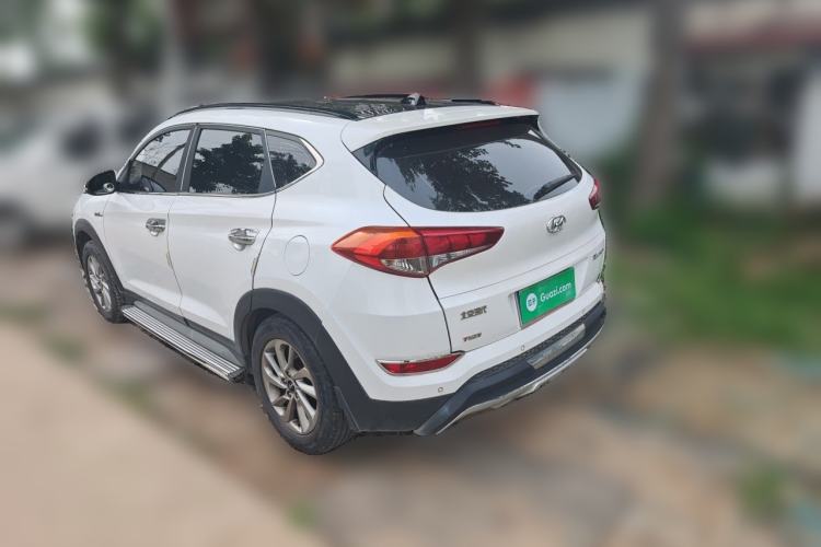 Used Hyundai Tucson 2018 1.6T Dual-Clutch Two-Wheel Drive 15th Anniversary Special Edition Rear Left 45 Deg