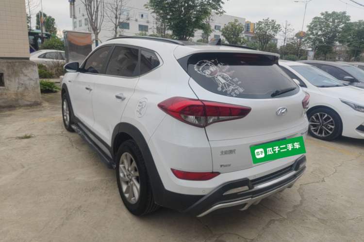 Used Hyundai Tucson 2018 1.6T Dual-Clutch Two-Wheel Drive 15th Anniversary Special Edition Rear Left 45 Deg