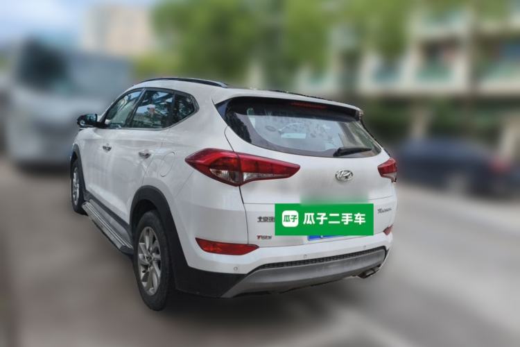 Used Hyundai Tucson 2018 1.6T Dual-Clutch Two-Wheel Drive 15th Anniversary Special Edition Rear Left 45 Deg