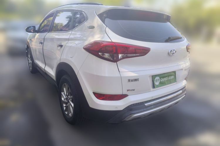 Used Hyundai Tucson 2018 1.6T Dual-Clutch Two-Wheel Drive 15th Anniversary Special Edition Rear Left 45 Deg