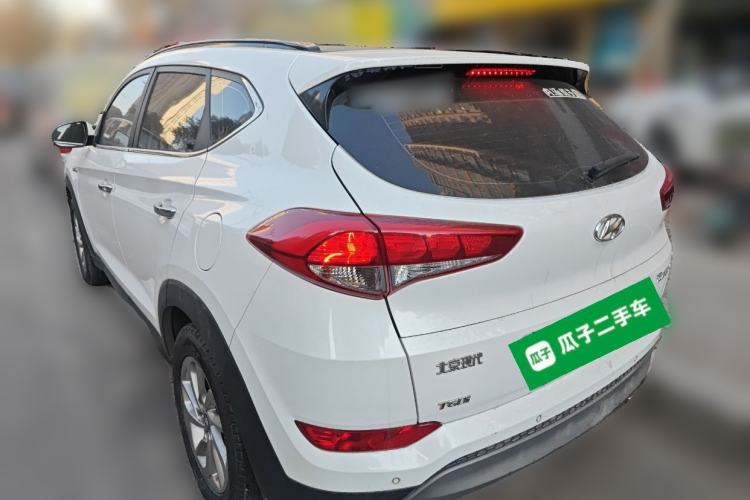 Used Hyundai Tucson 2018 1.6T Dual-Clutch Two-Wheel Drive 15th Anniversary Special Edition Rear Left 45 Deg