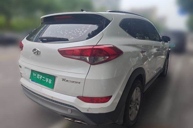 Used Hyundai Tucson 2018 1.6T Dual-Clutch Two-Wheel Drive 15th Anniversary Special Edition Rear Right 45 Deg