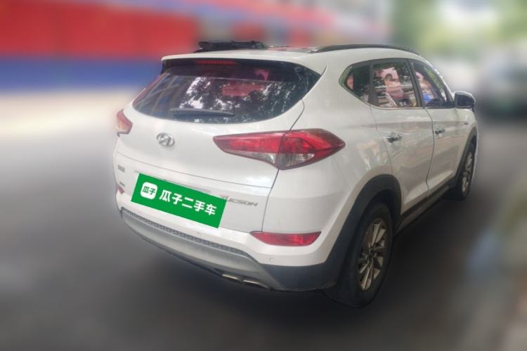 Used Hyundai Tucson 2018 1.6T Dual-Clutch Two-Wheel Drive 15th Anniversary Special Edition Rear Right 45 Deg