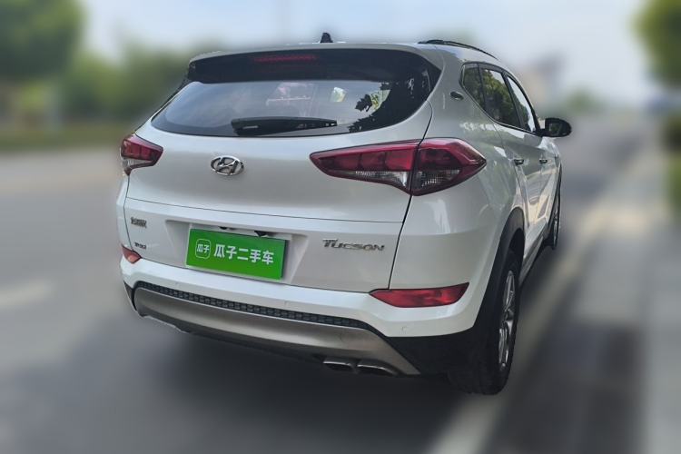 Used Hyundai Tucson 2018 1.6T Dual-Clutch Two-Wheel Drive 15th Anniversary Special Edition Rear Right 45 Deg