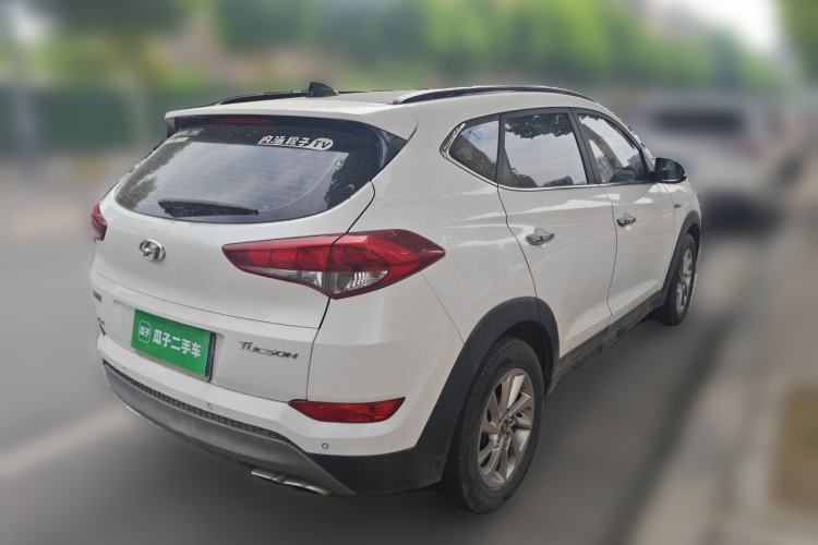 Used Hyundai Tucson 2018 1.6T Dual-Clutch Two-Wheel Drive 15th Anniversary Special Edition Rear Right 45 Deg