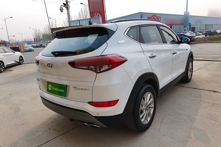 Used Hyundai Tucson 2018 1.6T Dual-Clutch Two-Wheel Drive 15th Anniversary Special Edition Rear Right 45 Deg