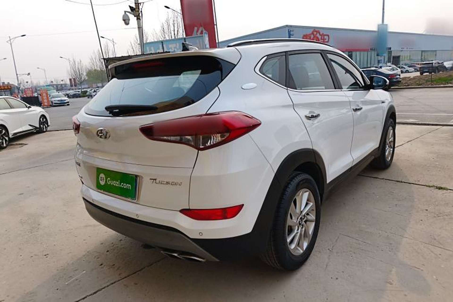 Used Hyundai Tucson 2018 1.6T Dual-Clutch Two-Wheel Drive 15th Anniversary Special Edition Rear Right 45 Deg