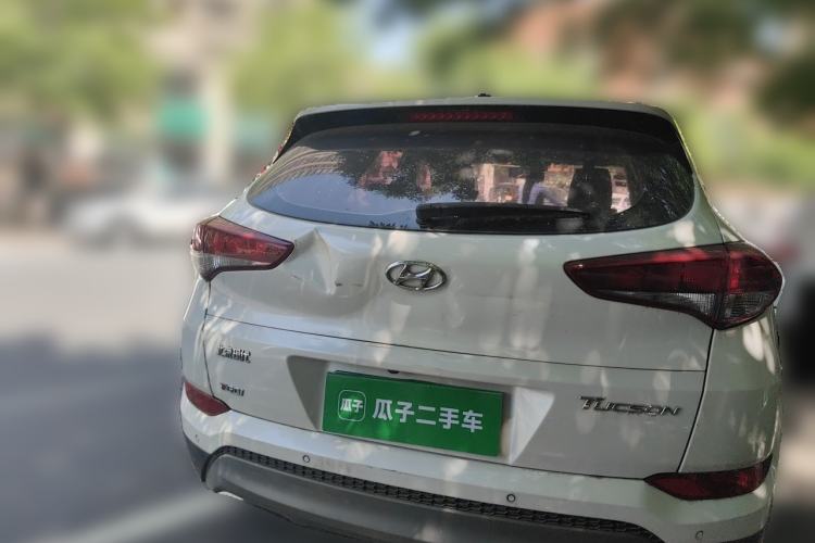 Used Hyundai Tucson 2018 1.6T Dual-Clutch Two-Wheel Drive 15th Anniversary Special Edition Rear Right 45 Deg