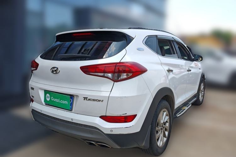 Used Hyundai Tucson 2018 1.6T Dual-Clutch Two-Wheel Drive 15th Anniversary Special Edition Rear Right 45 Deg