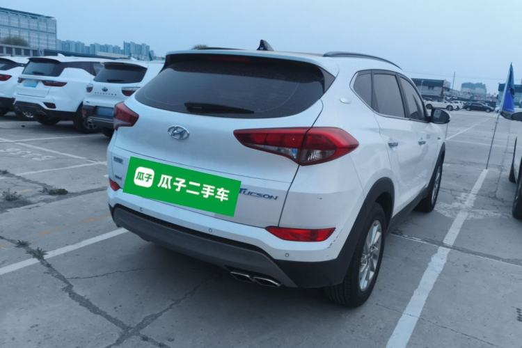 Used Hyundai Tucson 2018 1.6T Dual-Clutch Two-Wheel Drive 15th Anniversary Special Edition Rear Right 45 Deg