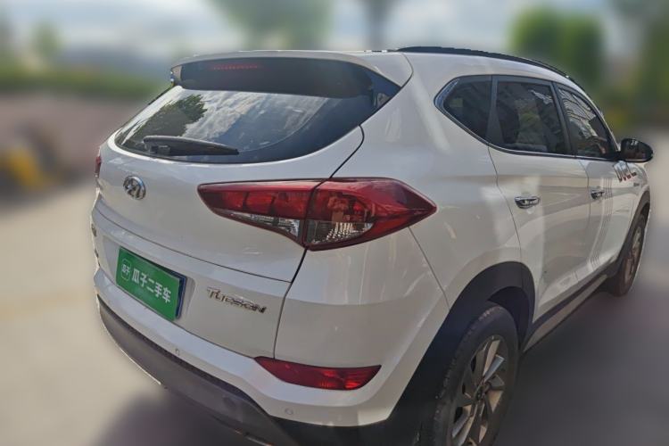 Used Hyundai Tucson 2018 1.6T Dual-Clutch Two-Wheel Drive 15th Anniversary Special Edition Rear Right 45 Deg