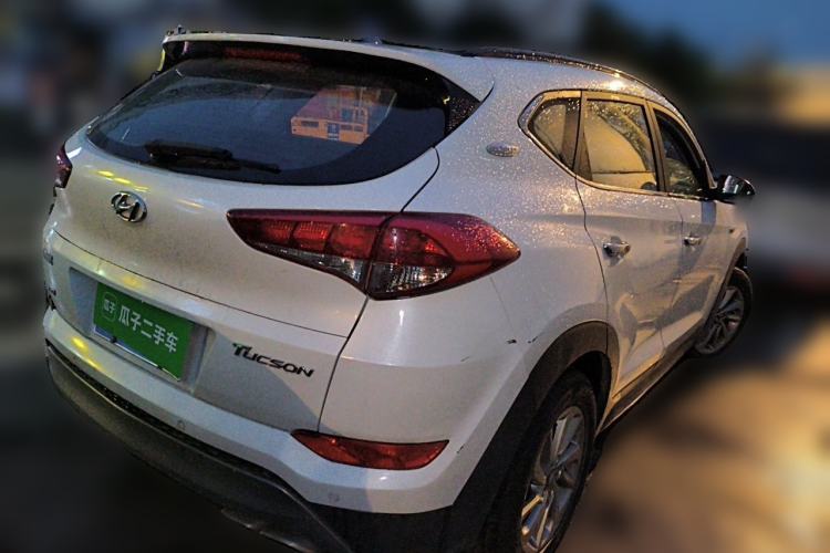 Used Hyundai Tucson 2018 1.6T Dual-Clutch Two-Wheel Drive 15th Anniversary Special Edition Rear Right 45 Deg