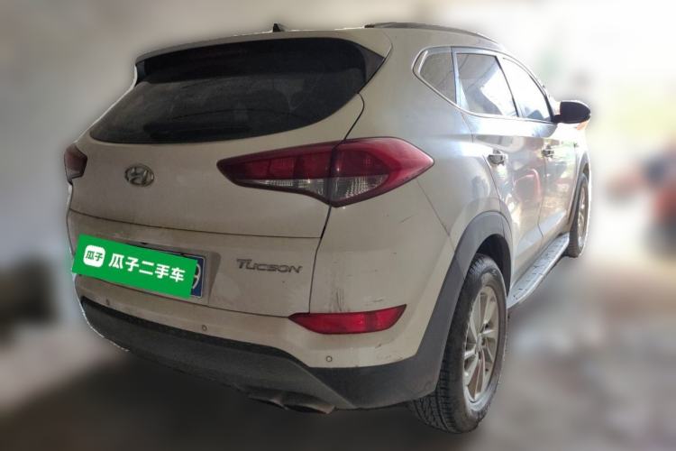 Used Hyundai Tucson 2018 1.6T Dual-Clutch Two-Wheel Drive 15th Anniversary Special Edition Rear Right 45 Deg