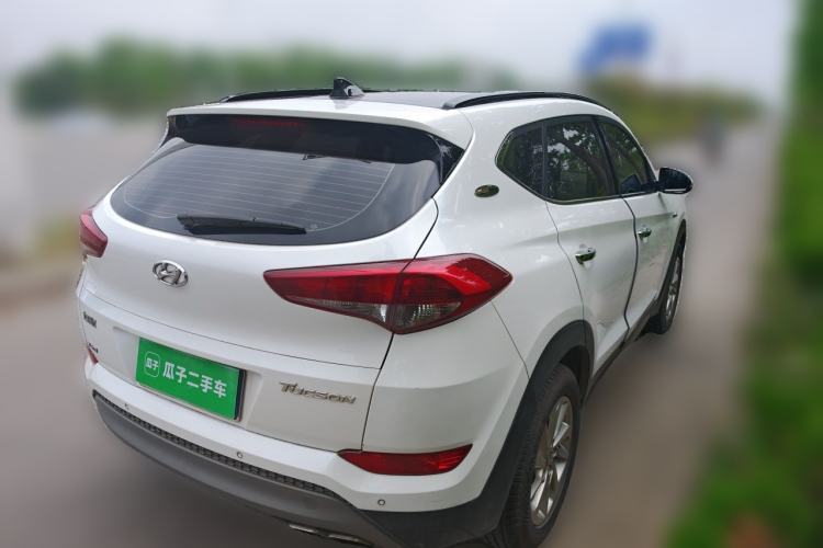 Used Hyundai Tucson 2018 1.6T Dual-Clutch Two-Wheel Drive 15th Anniversary Special Edition Rear Right 45 Deg