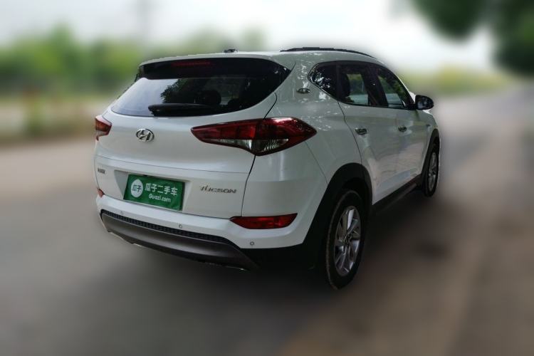 Used Hyundai Tucson 2018 1.6T Dual-Clutch Two-Wheel Drive 15th Anniversary Special Edition Rear Right 45 Deg