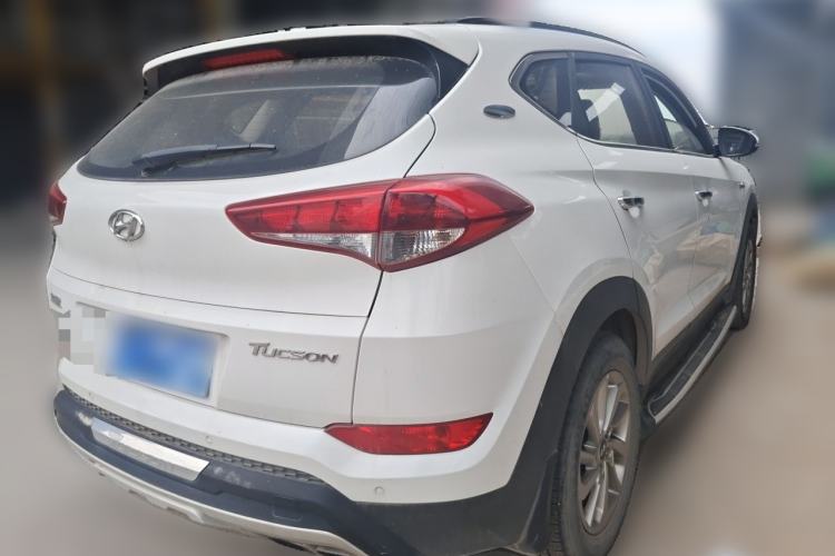 Used Hyundai Tucson 2018 1.6T Dual-Clutch Two-Wheel Drive 15th Anniversary Special Edition Rear Right 45 Deg
