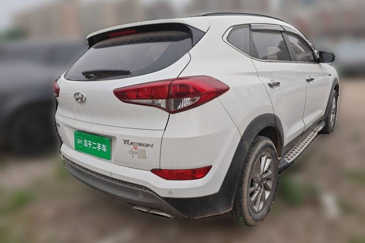 Used Hyundai Tucson 2018 1.6T Dual-Clutch Two-Wheel Drive 15th Anniversary Special Edition Rear Right 45 Deg