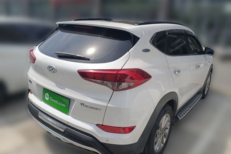 Used Hyundai Tucson 2018 1.6T Dual-Clutch Two-Wheel Drive 15th Anniversary Special Edition Rear Right 45 Deg