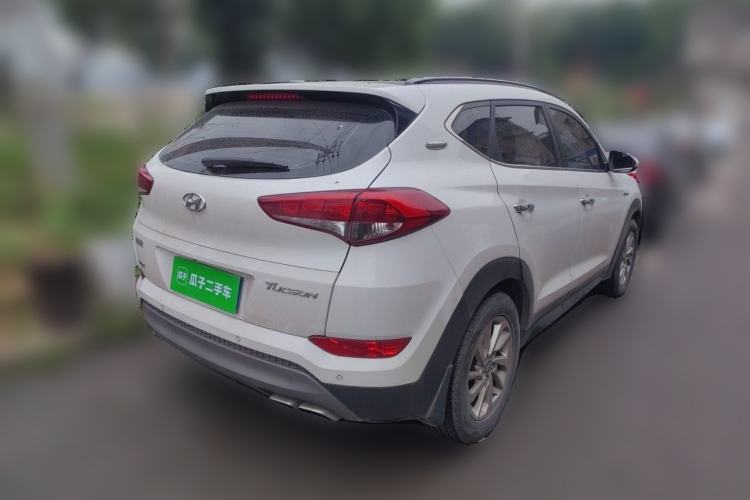 Used Hyundai Tucson 2018 1.6T Dual-Clutch Two-Wheel Drive 15th Anniversary Special Edition Rear Right 45 Deg