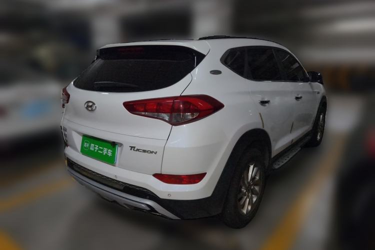 Used Hyundai Tucson 2018 1.6T Dual-Clutch Two-Wheel Drive 15th Anniversary Special Edition Rear Right 45 Deg