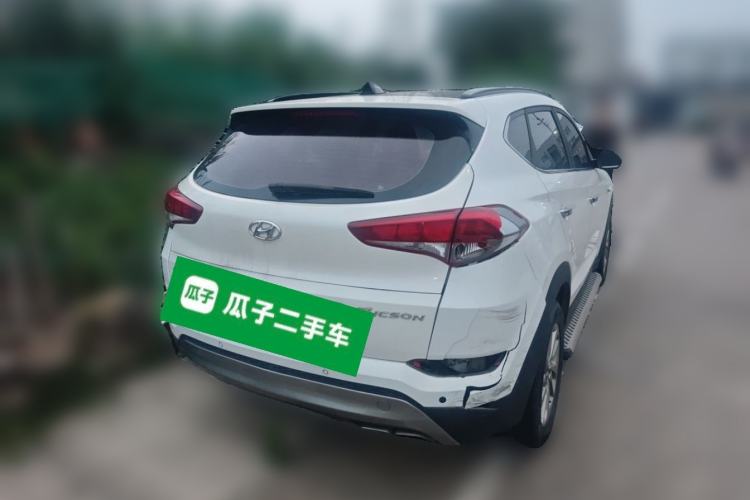 Used Hyundai Tucson 2018 1.6T Dual-Clutch Two-Wheel Drive 15th Anniversary Special Edition Rear Right 45 Deg