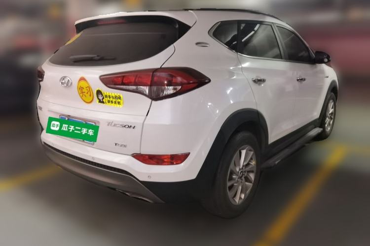 Used Hyundai Tucson 2018 1.6T Dual-Clutch Two-Wheel Drive 15th Anniversary Special Edition Rear Right 45 Deg