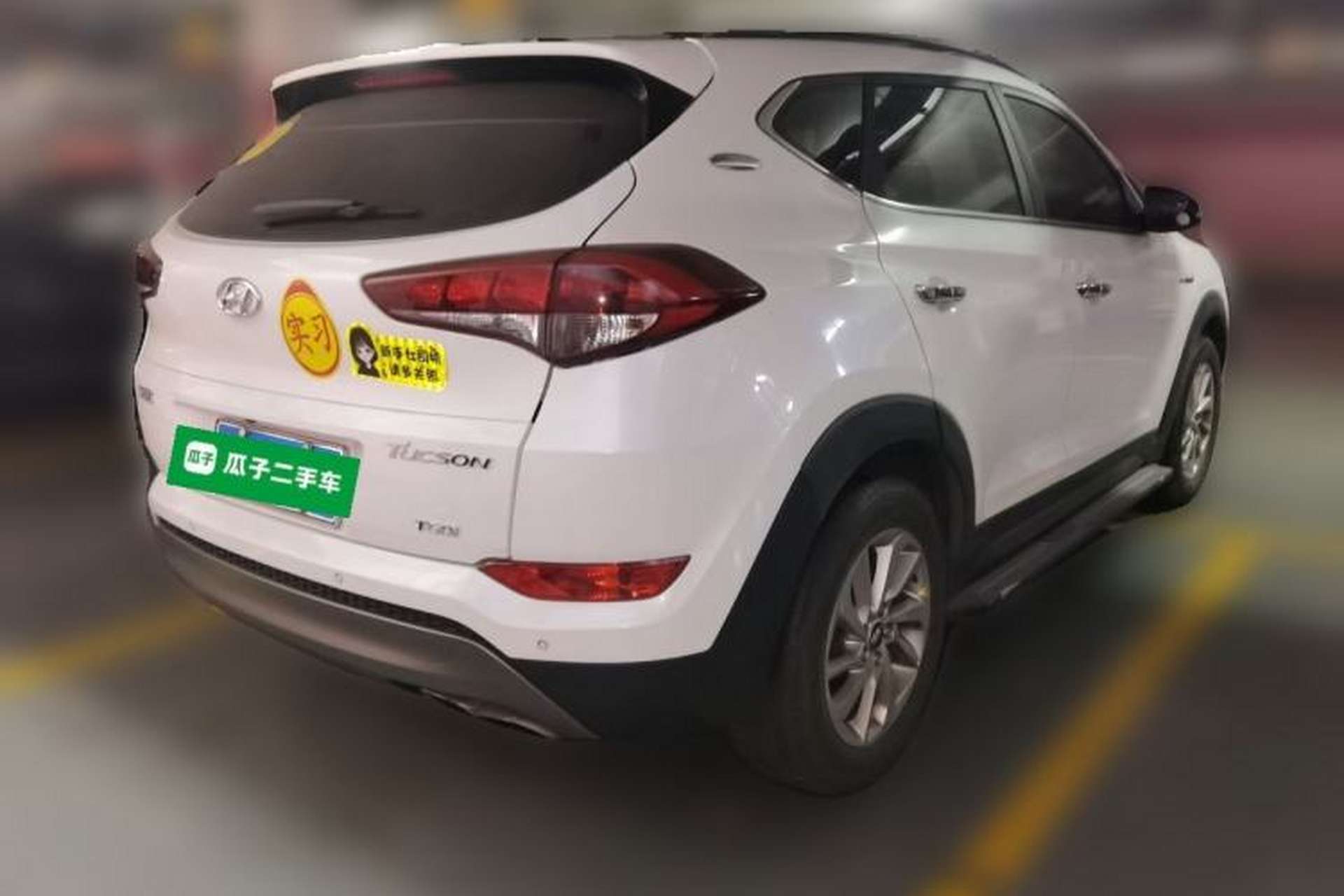 Used Hyundai Tucson 2018 1.6T Dual-Clutch Two-Wheel Drive 15th Anniversary Special Edition Rear Right 45 Deg
