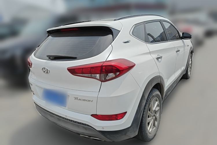 Used Hyundai Tucson 2018 1.6T Dual-Clutch Two-Wheel Drive 15th Anniversary Special Edition Rear Right 45 Deg