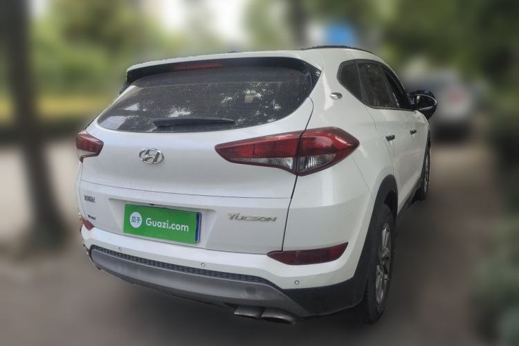 Used Hyundai Tucson 2018 1.6T Dual-Clutch Two-Wheel Drive 15th Anniversary Special Edition Rear Right 45 Deg