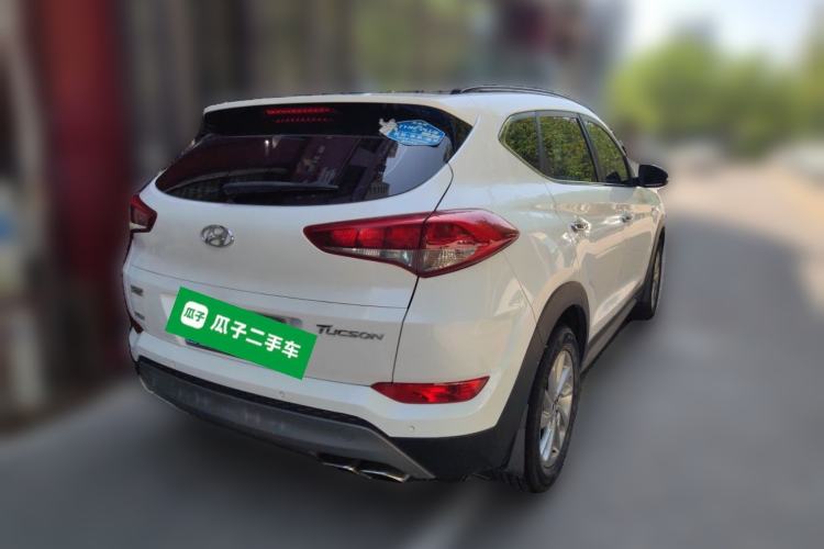 Used Hyundai Tucson 2018 1.6T Dual-Clutch Two-Wheel Drive 15th Anniversary Special Edition Rear Right 45 Deg