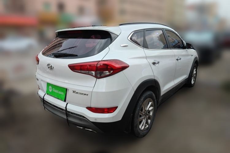 Used Hyundai Tucson 2018 1.6T Dual-Clutch Two-Wheel Drive 15th Anniversary Special Edition Rear Right 45 Deg