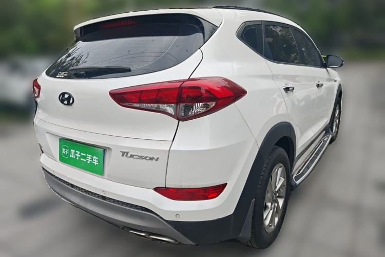 Used Hyundai Tucson 2018 1.6T Dual-Clutch Two-Wheel Drive 15th Anniversary Special Edition Rear Right 45 Deg