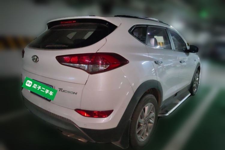 Used Hyundai Tucson 2018 1.6T Dual-Clutch Two-Wheel Drive 15th Anniversary Special Edition Rear Right 45 Deg
