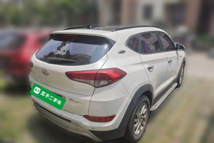 Used Hyundai Tucson 2018 1.6T Dual-Clutch Two-Wheel Drive 15th Anniversary Special Edition Rear Right 45 Deg