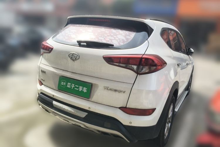Used Hyundai Tucson 2018 1.6T Dual-Clutch Two-Wheel Drive 15th Anniversary Special Edition Rear Right 45 Deg
