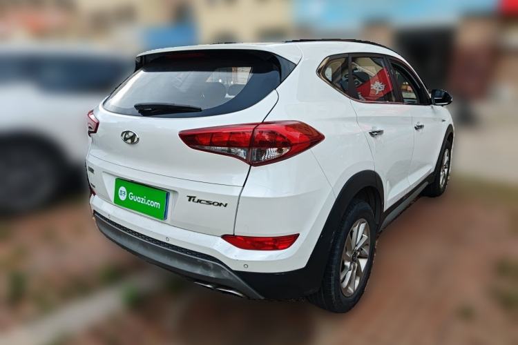 Used Hyundai Tucson 2018 1.6T Dual-Clutch Two-Wheel Drive 15th Anniversary Special Edition Rear Right 45 Deg
