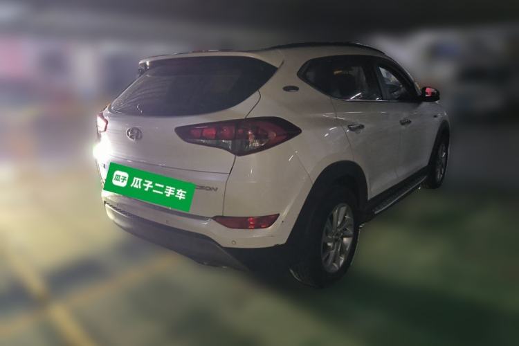 Used Hyundai Tucson 2018 1.6T Dual-Clutch Two-Wheel Drive 15th Anniversary Special Edition Rear Right 45 Deg